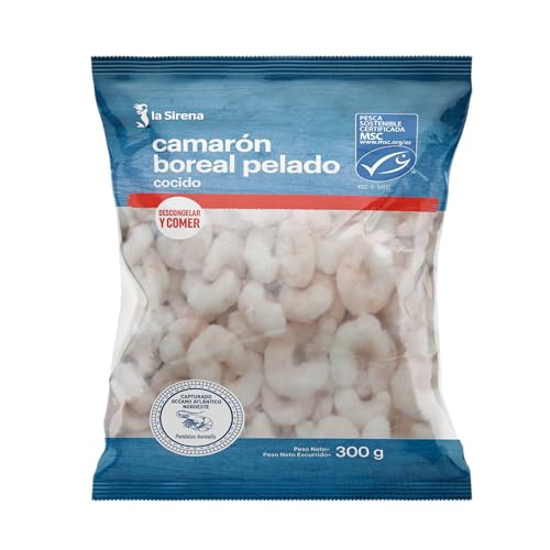 La Sirena, Camaron Pelado Cocido, 300g (Congelado)