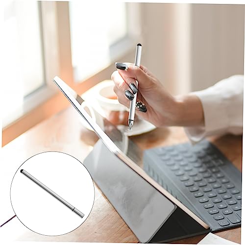 Bolígrafo capacitivo para pantallas táctiles de tablets y smartphones Uonlytech cabeza dual 3