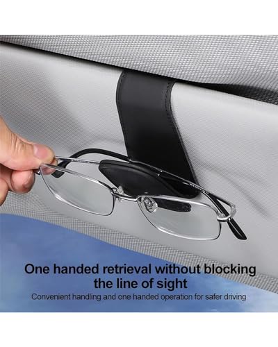 Porte-lunettes de voiture discret pour résoudre vos problèmes de rayures