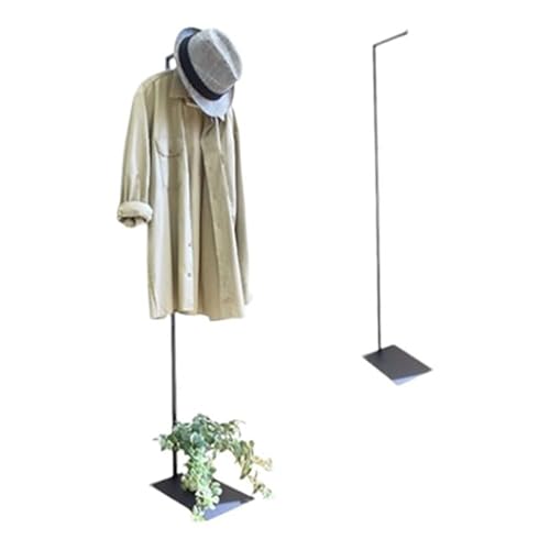 L字ハンガーラック 黒 コートハンガー 玄関 おしゃれ コート掛け ハンガーラック スリム 省スペース ポールハンガー L字 ハンガー シンプル 衣装ラック パイプハンガー アイアン 物干し 花粉対策 収納