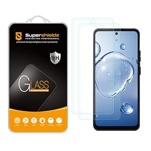Supershieldz (2 Pack) Designed for Motorola Moto G (2026/2025) Tempered Glass Screen Protector, Anti Scratch, Bubble Free