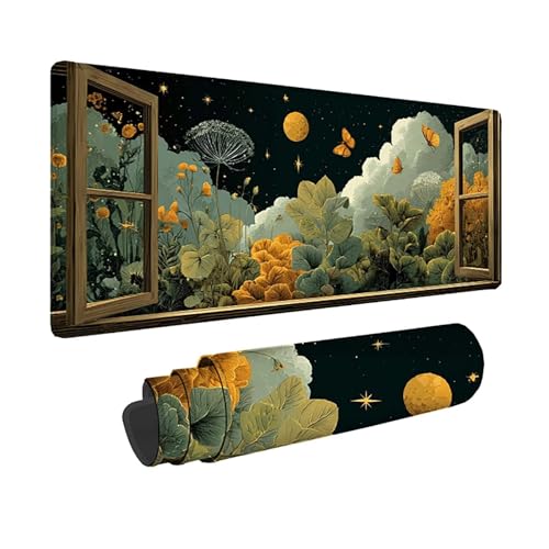 Tapis de souris imperméable avec base en caoutchouc antidérapant pour joueur sur PC