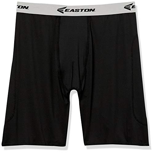 EASTON SAFE Sliding Short, Adult, Medium, Black