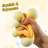 Cheese Squishy (6cm),Cheese Block Squeeze Toy,Squishies Stress Relief Fidget Toy,Stocking Stuffer Novelty Gifts for Birthday (2.4 inch) #3