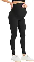 Calça legging gestante roupa maternidade alto conforto e sustentação barriga cós alto calça para grávida mãe