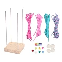 Monkey Fist Paracord Set, Colorful Ropes Paracord Ball Weaving Kit Umbrella Rope Ball Making Kits for Backpacks