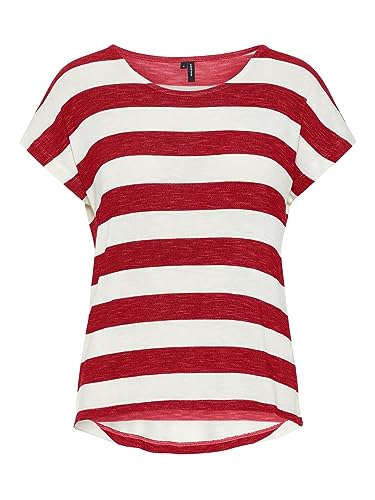 VERO MODA VMWIDE Stripe S/L TOP GA JRS NOOS