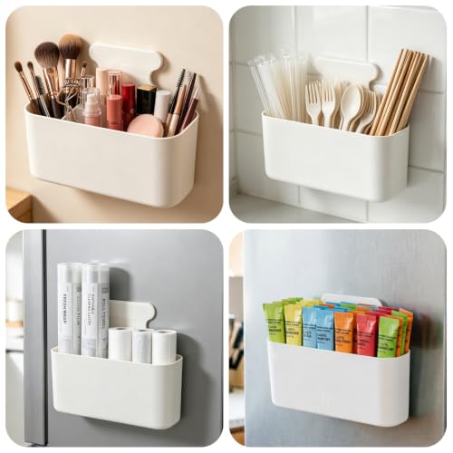 Magnetic Drink Packet Organizer Fridge Water Flavor Packet Holder with Removable Adjustable Divider, Multipurpose Space Saving Storage Container for Kitchen Pantry Cabinets and Bins - Image 7