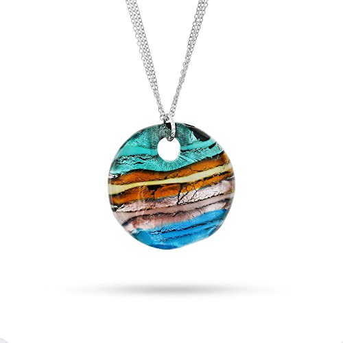 Collier en verre de Murano multicolore pour sublimer vos tenues