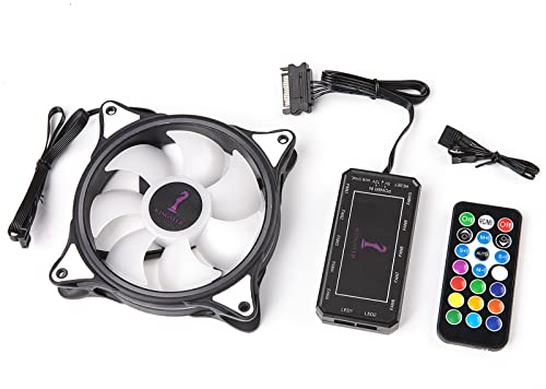 KINGSTER 6 Kits de Ventiladores de Gabinete de Computador de 120 mm, Fãs de Refrigeração do Computad