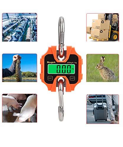 Báscula colgante digital portátil 250 kg miniatura 6