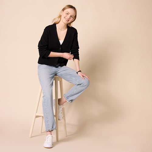 Image of Amazon Essentials Women's Relaxed Fit Midweight Cardigan Sweater