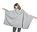 Catalonia Oversized Lightweight Summer Poncho for Women, Casual Hoodie Cape, Batwing Coat Pullover Sweatshirt Blanket