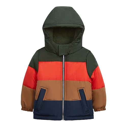 OSHKOSH B'GOSH Boys' 2-Piece Ski Jacket and Snowbib Snowsuit Set - Water-Resistant Winter Outerwear2