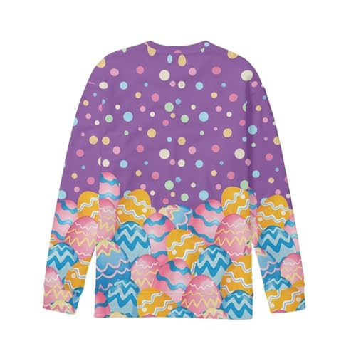 Kids Oversized Hoodies Cute Graphic Long Sleeve Crewneck Sweatshirt Fall Clothes2