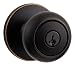 Kwikset Cove Entry Knob featuring SmartKey in Venetian Bronze