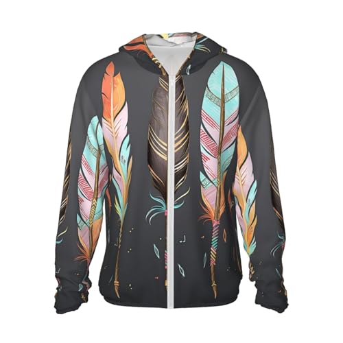 Sweat à capuche de protection solaire UPF 50+ homme pour sport outdoor