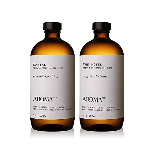 AromaTech Santal & The Hotel | Essential Oil Gift Set - 120ml
