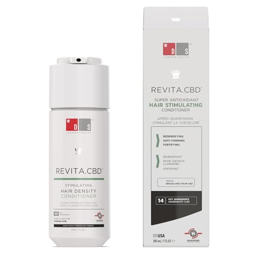 DS Laboratories - Revita Acondicionador Anticaída Pelo 205 ml, Acondicionador con CBD, Evita la Caída del Pelo, Estimula el Crecimiento Cabello, Mejora el Grosor, Longitud y Calidad