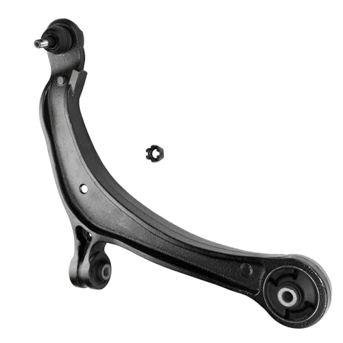 Image of Detroit Axle - 8pc Front End Suspension Kit for 2011-2017 Honda Odyssey 2 | Lower Control Arms with Ball Joints 4 Inner and Outer Tie Rod End Links 2 Sway Bar Links 2012 2013 2014 2015 2016 Replacement