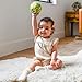 HABA Babyball Bauernhof – Weicher Greifball für Babys & Kleinkinder ab 6 Monaten – Spielerisches Fördern von Motorik & Koordination – 11 cm Durchmesser – 1302483001