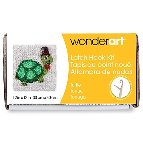 Image of Wonderart Latch Hook Yarn, Turtle