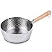 Padella Yukihira in acciaio inox, tradizionale giapponese Yukihira casseruola 1,2 Quart