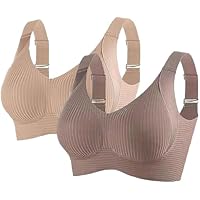 riou Sujetadores Deportivos Mujer Talla Grande, Sujetador