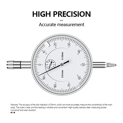 Reloj comparador de precision 0-10mm ideal para ajustar guias de carpinteria 7