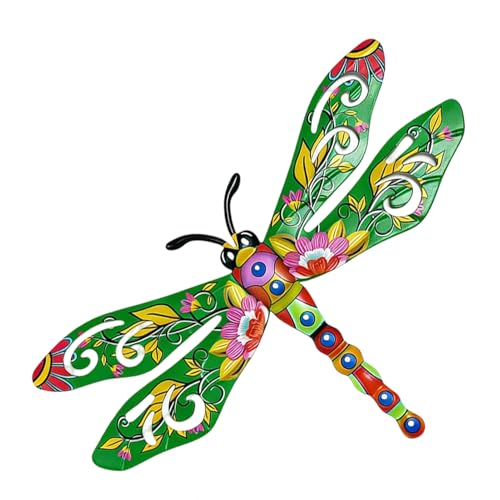 Décoration libellule colorée pour insuffler de la poésie sur votre porche ou mur