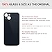 UooFide Rear Back Cover Screen Glass Replacement Compatible with iPhone 13 6.1-Inches All Carriers (Midnight)