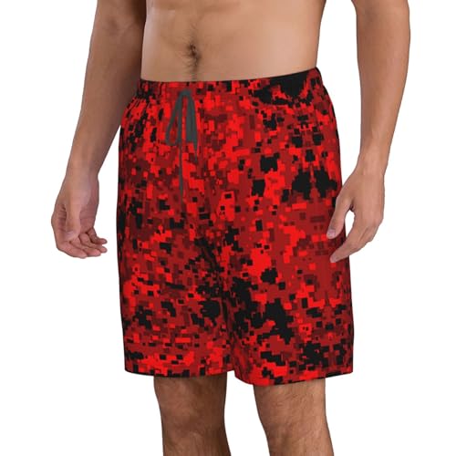 Camo Man Beach Shorts Quick Dry Hawaiian Shorts 3D Pocket Short Pants Summer2