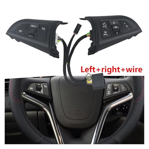 Interrupteurs volant multifonctions 96892140 pour Cruze et commutateur de volume - 2
