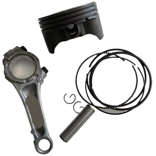 Biela y pistón motor compatible con 590406 en aleación antichoque 4