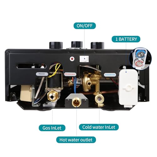 image for forimo Tankless Water Heater 4.21GPM 16L Instant Propane Water Heater 
