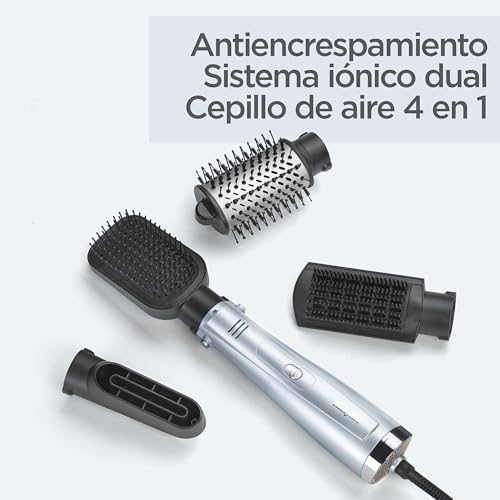 Miniatura 2 de Babyliss As774e Cepillo Secador De Pelo 4 En 1 Hydro-Fusion, Seca, Alisa, Moldea, Da Volumen Y Textura, Sistema Iónico Dual, Tecnología De Plasma Avanzada, Pello Brillante Y Sin Encrespamiento