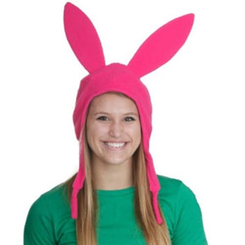 Easter Bunny Rabbit Ears Hat Family Matching Mom and Me Hat Winter Warm Beanies Halloween Christmas Cosplay Hats3