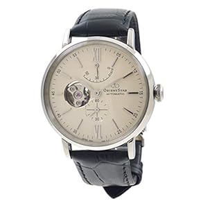 Orient Star Semi Skeleton Power Reserve Automatic Classic Beige Dial Watch RE-AV0002S