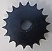 JW Sprocket 40 Pitch B Hub 18 Teeth Hardened Finished Bore 3/4in