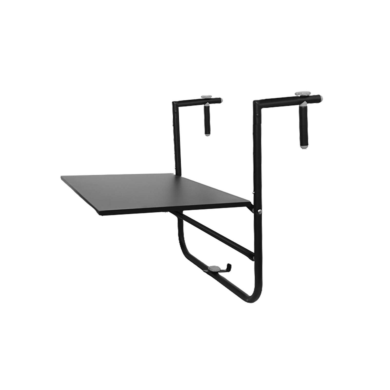 Table d'appoint murale d'extérieur pour balcon rabattable et peu encombrante