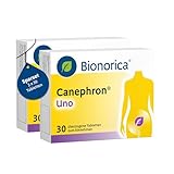 Canephron® Uno im Sparset 2 x 30 überzogene Tabletten – 4-fache Wirkung bei Blasenentzündung*: bei Schmerzen, Krämpfen, Bakterien und Entzündung, mit einzigartiger Heilpflanzen-Kombination