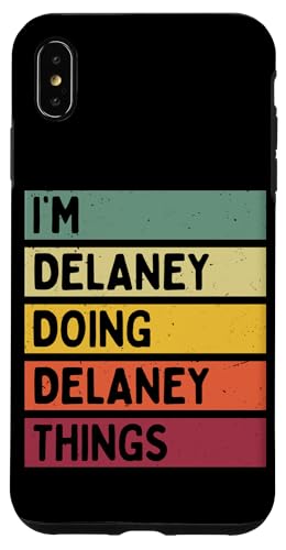 I'm Delaney Doing Delaney Things �ʔ������� �X�}�z�P�[�X iPhone XS Max �p