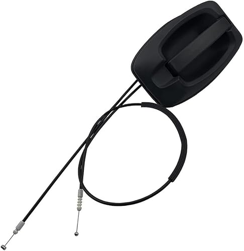 Miniatura 6 de 5RK14JXWAB - Manija de puerta corredera con cable, compatible con Promaster 2014-2018 1500 2500 3500 lado derecho del pasajero (negro)