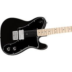 Squier Paranormal Esquire Deluxe (Metallic Black) – Guitare Électrique - Les Beatles, Paul McCartney, John Lennon, RIngo Starr, George Harrison Squier Paranormal Esquire Deluxe (Metallic Black) - Guitare Électrique – Image 4