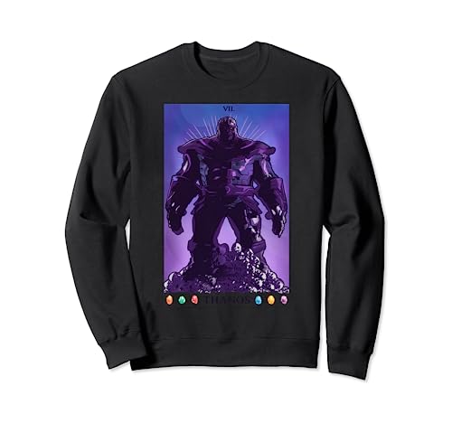 Sweatshirt Thanos Marvel de Halloween style carte de tarot imprimé poster de comics pop culture