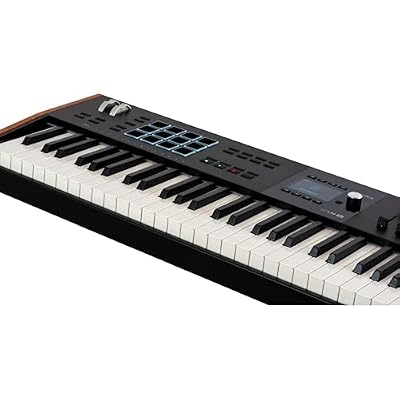 Arturia KeyLab 88 mk3 88 مفتاح تحكم لوحة المفاتيح المشحونة - أسود