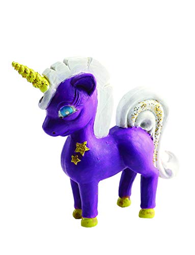 AMAV Toys Mythical Horses Painting Craft Activity Kit - DIY Make Your Own Winged-Horse Pegasus & Unicorn Paint Using Acrylic Paints (Unicorn & Pegasus 1)