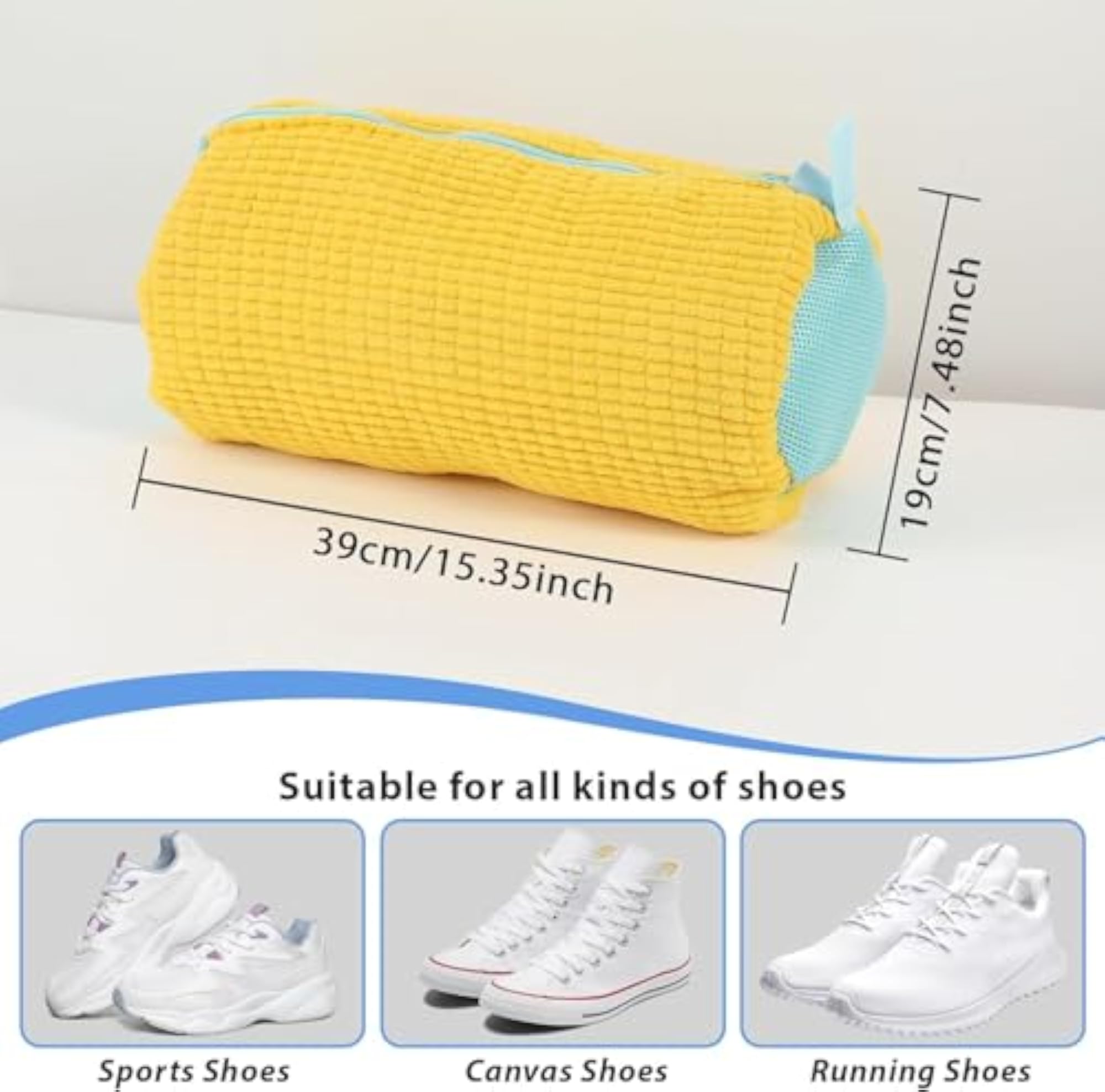 Upgraded Washing Bags, 2-Pack for Shoe Cleaning