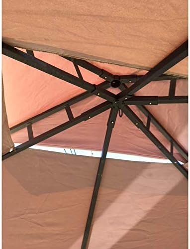 Garden Winds Replacement Canopy Top Cover for The Aldi Gardenline Grill Gazebo - Standard 350 (Will not fit Any Other Model) - Top Tier 34" x 21", Bottom Tier 96" x 60"