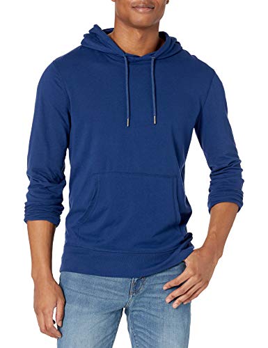 Image of Amazon Essentials Men's Lightweight Jersey Pullover Hoodie, Soft